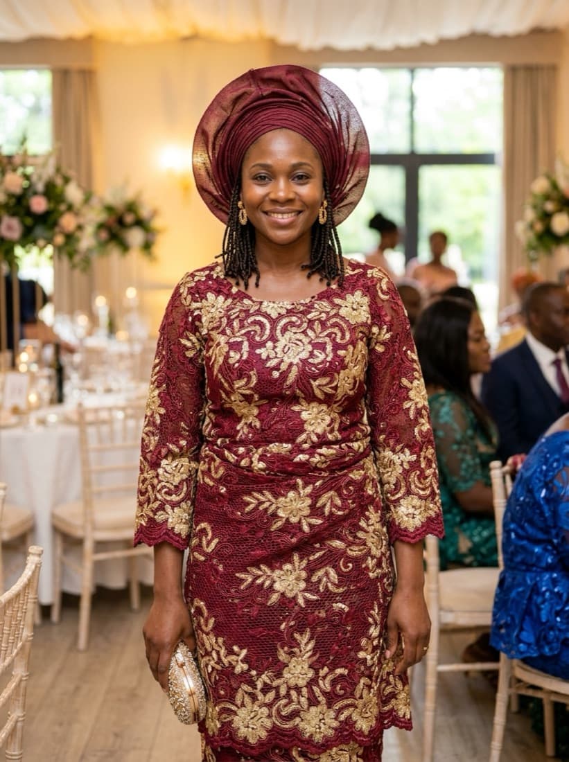 Example: Blouse and double wrapper