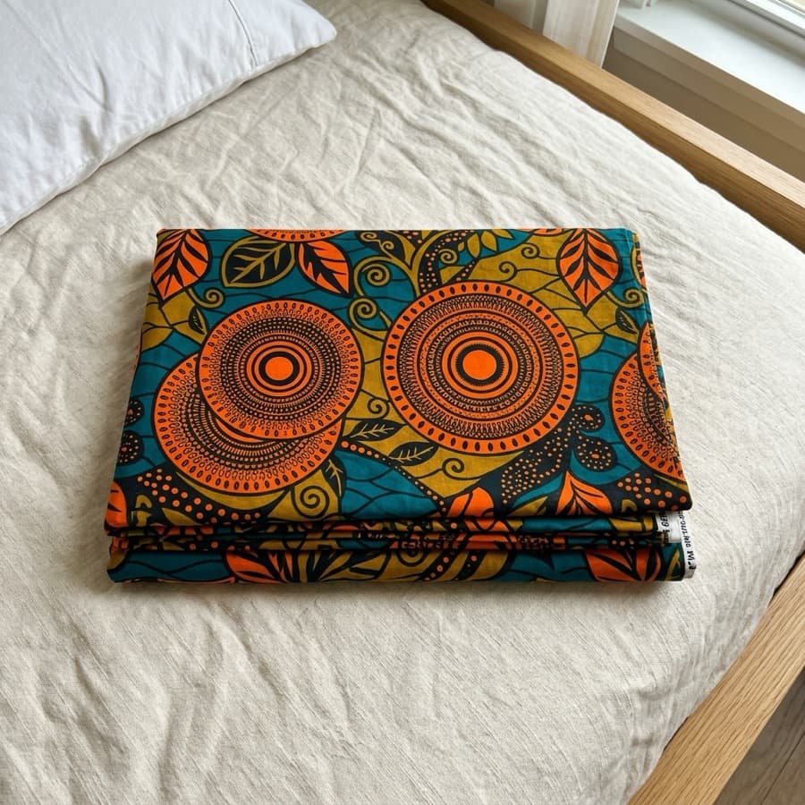 The fabric she uploaded