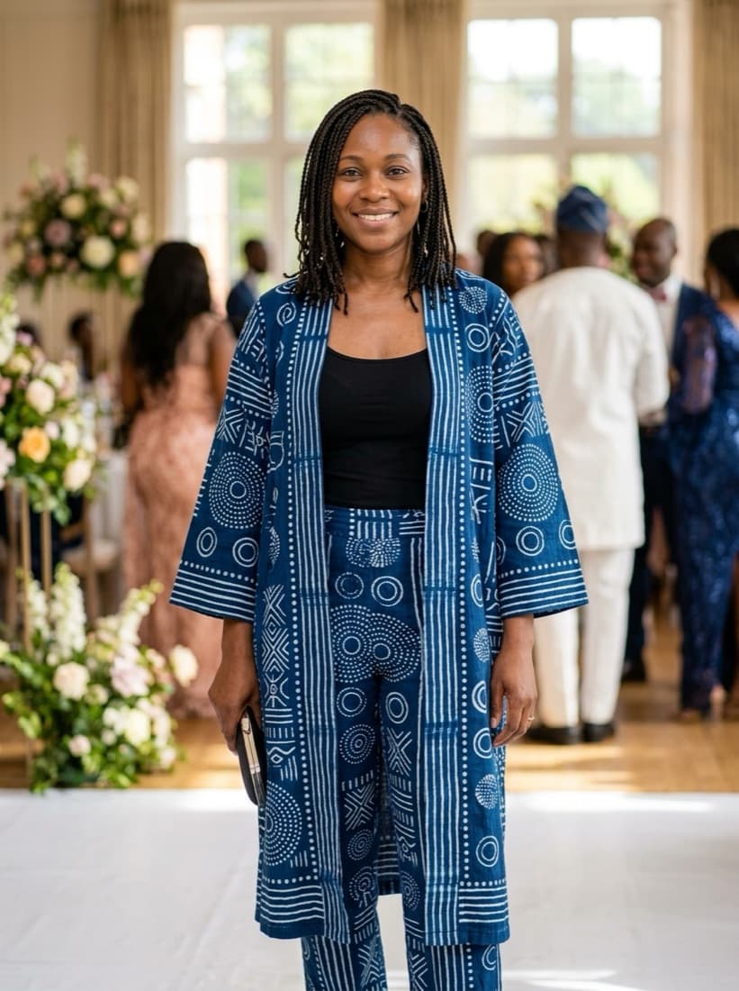 Example: Kimono and trousers