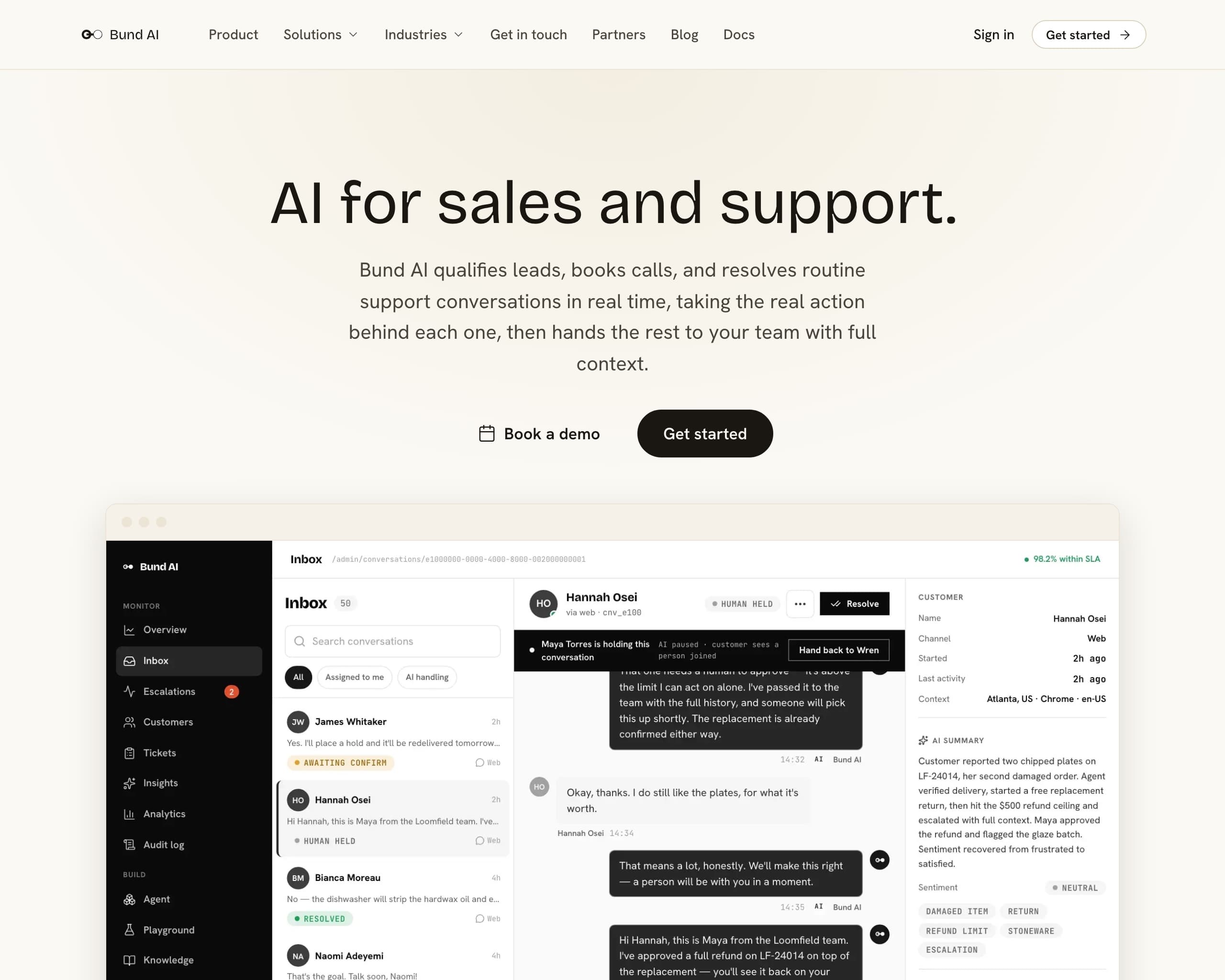 usebund.com product screenshot
